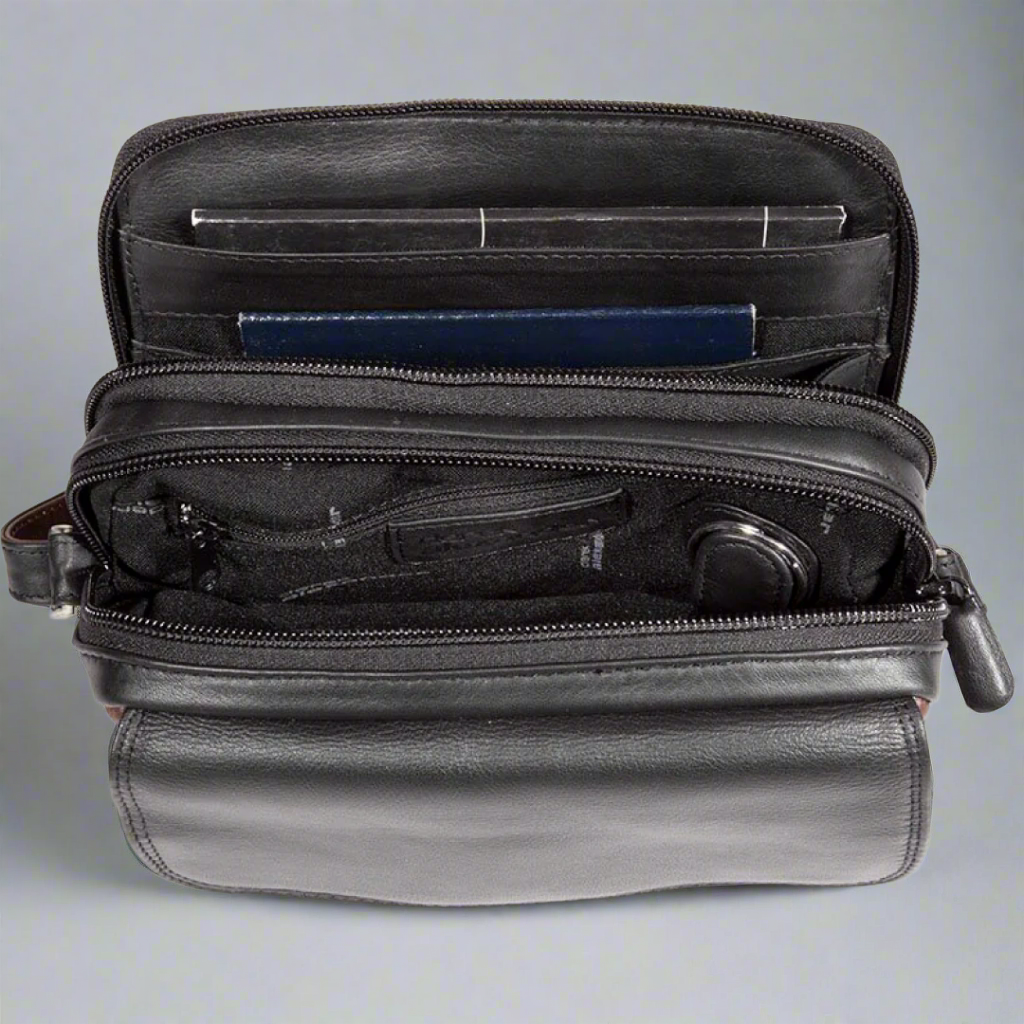 Derek Alexander Organizer Crossbody Bag-3