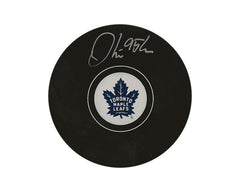 Oliver Ekman-Larsson Autographed Toronto Maple Leafs Autograph Model Puck-1