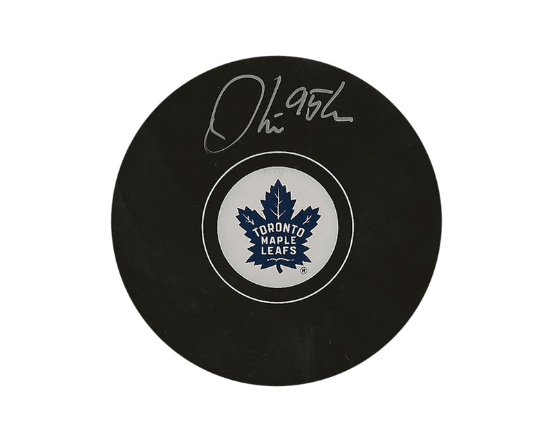 Oliver Ekman-Larsson Autographed Toronto Maple Leafs Autograph Model Puck-1