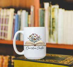 "One More Chapter" Mug — Perfect Coffee Mug for Book Lovers-1