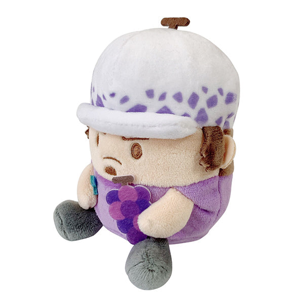 [One Piece] Mugitama Crew Plush Toy/Law (Fruit Costume)-2
