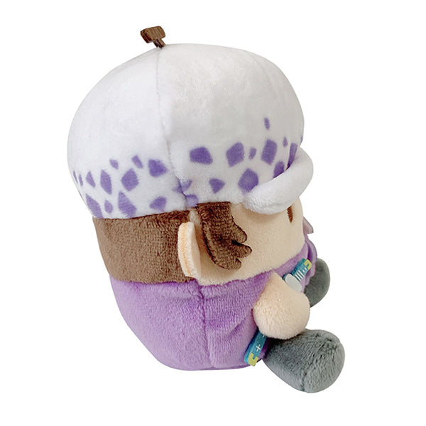 [One Piece] Mugitama Crew Plush Toy/Law (Fruit Costume)-4