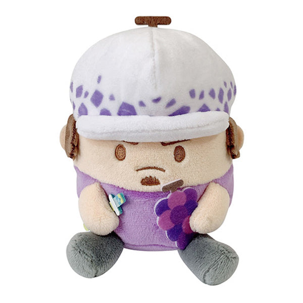 [One Piece] Mugitama Crew Plush Toy/Law (Fruit Costume)-1