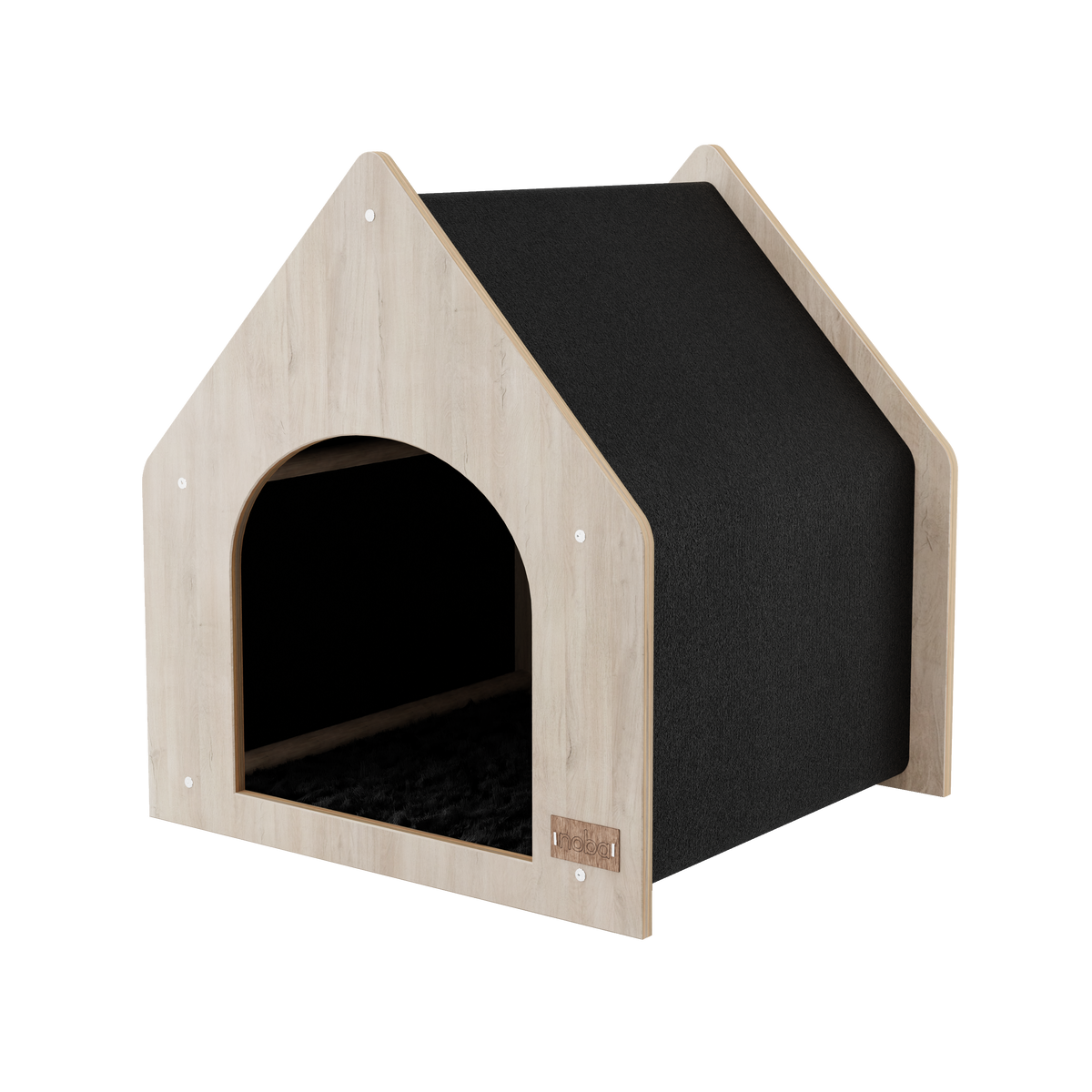 The Noba Cottage Scratchable Cat House-6