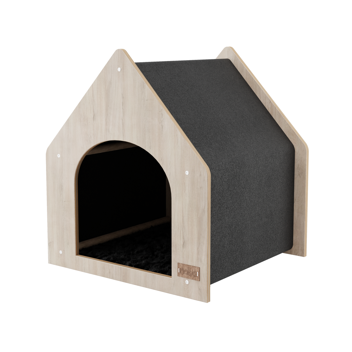 The Noba Cottage Scratchable Cat House-8