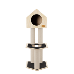 Condo Hideout - 2-Level Deluxe Cat Tree-4