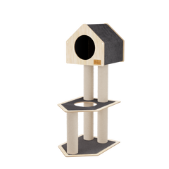 Condo Hideout - 2-Level Deluxe Cat Tree-7