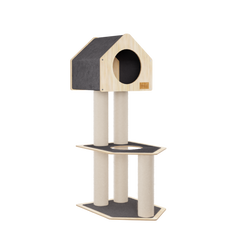 Condo Hideout - 2-Level Deluxe Cat Tree-8