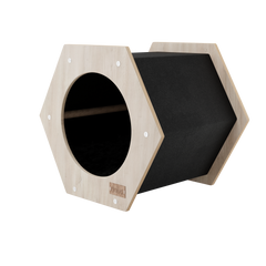 The Hexagone Scratchable Cat House-8