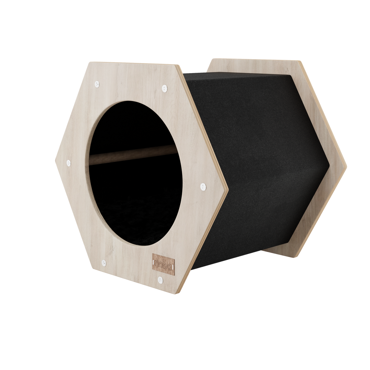 The Hexagone Scratchable Cat House-8