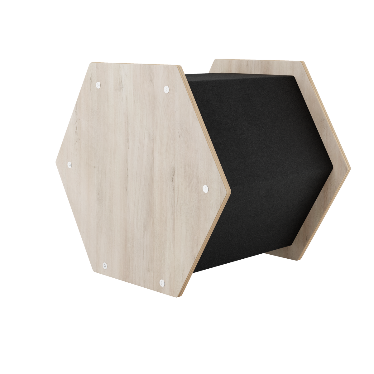 The Hexagone Scratchable Cat House-7