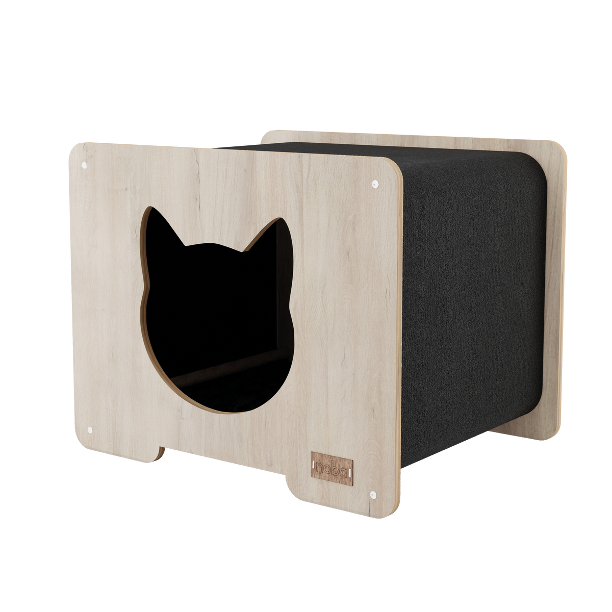 The Hut Scratchable Cat Hideout-5