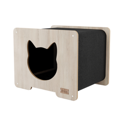 The Hut Scratchable Cat Hideout-5