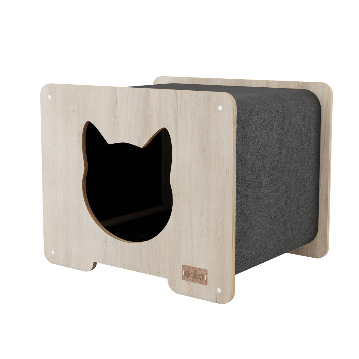 The Hut Scratchable Cat Hideout-7