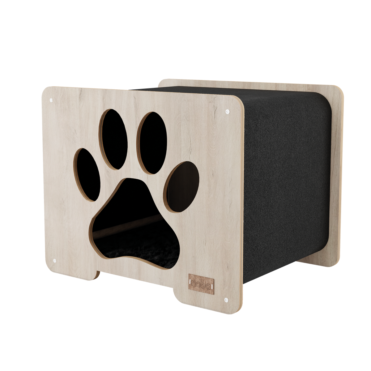 The Hut Scratchable Cat Hideout-4