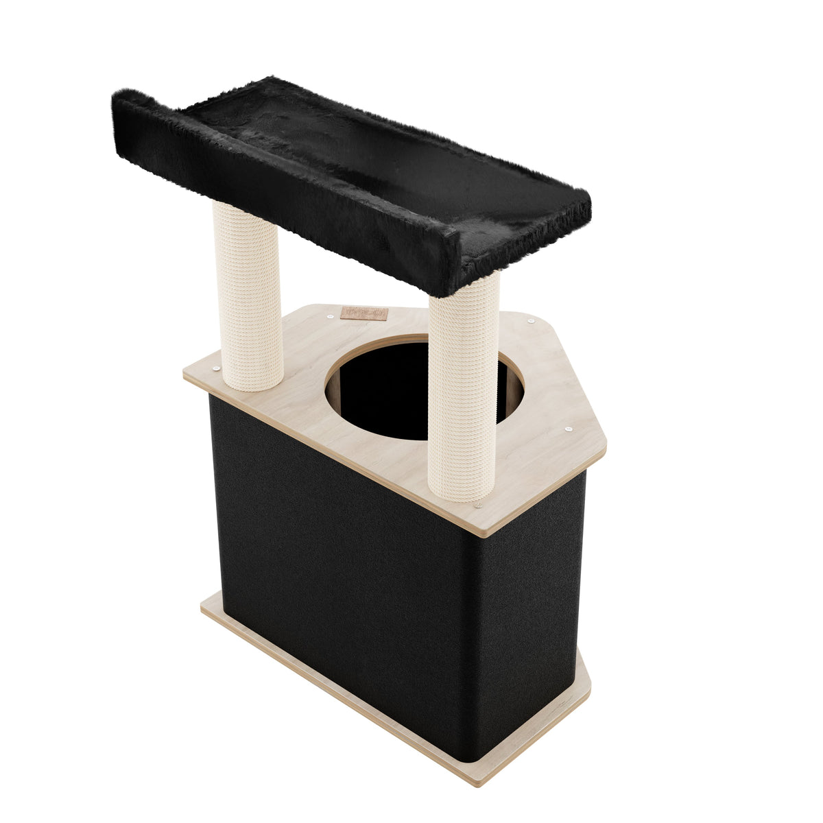The Lodge Hideout - 2-Level Cat Tree-8