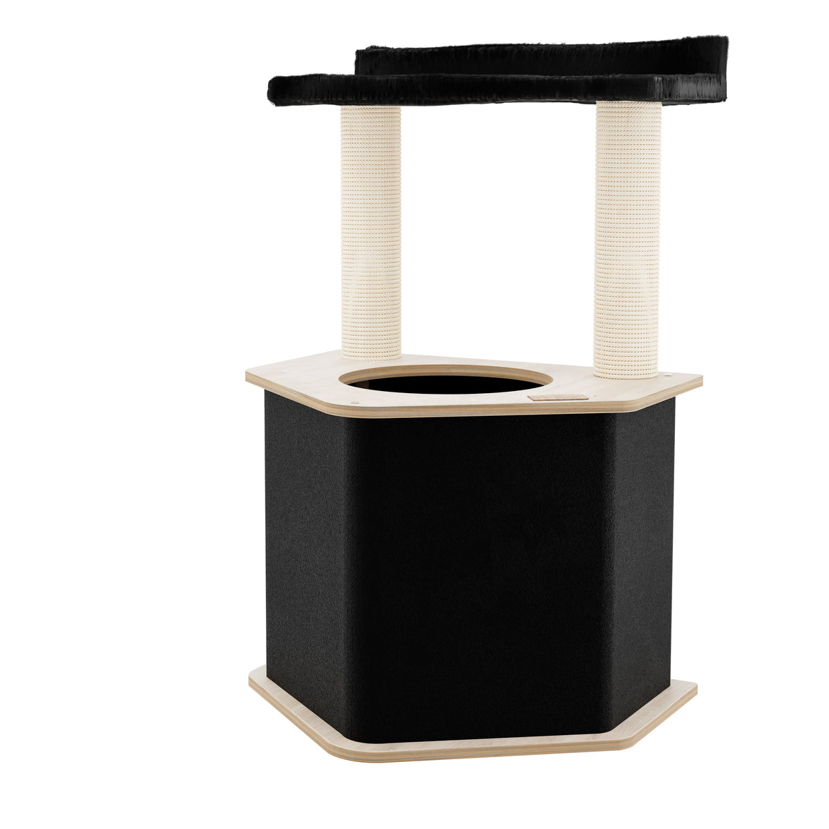 The Lodge Hideout - 2-Level Cat Tree-9