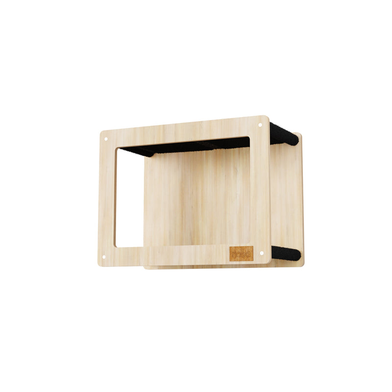 Wall Mounted, Double Hammock Cat Hidedout-6
