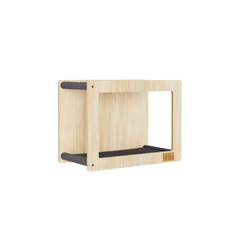 Wall Mounted, Double Hammock Cat Hidedout-9
