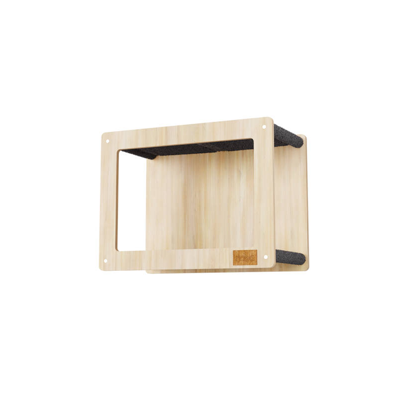Wall Mounted, Double Hammock Cat Hidedout-10