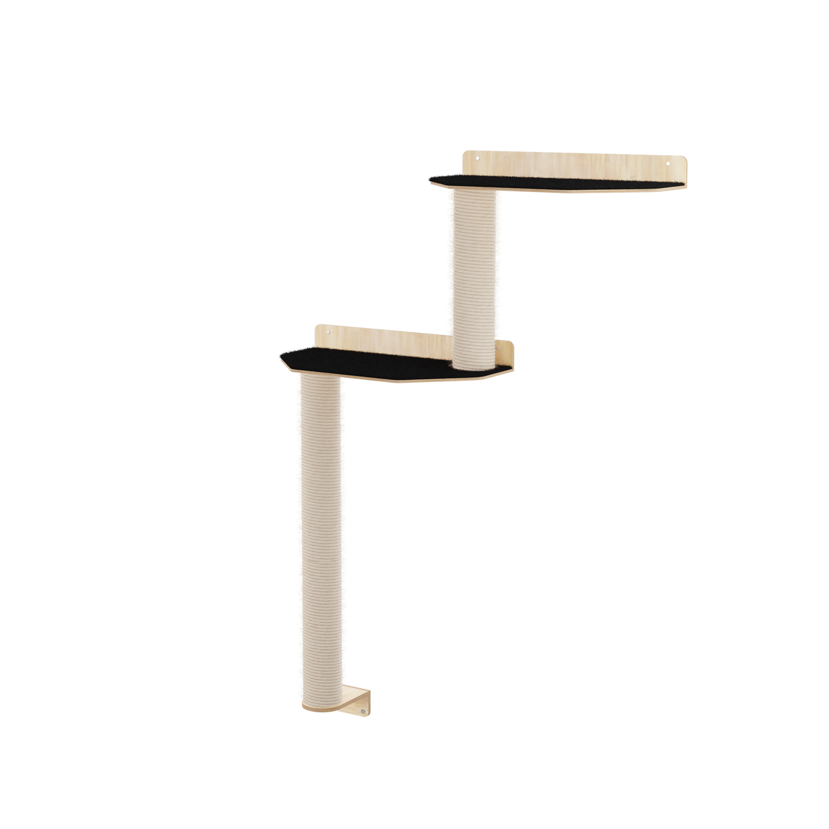 Wall Mounted Cat Scratcher Parkour-3