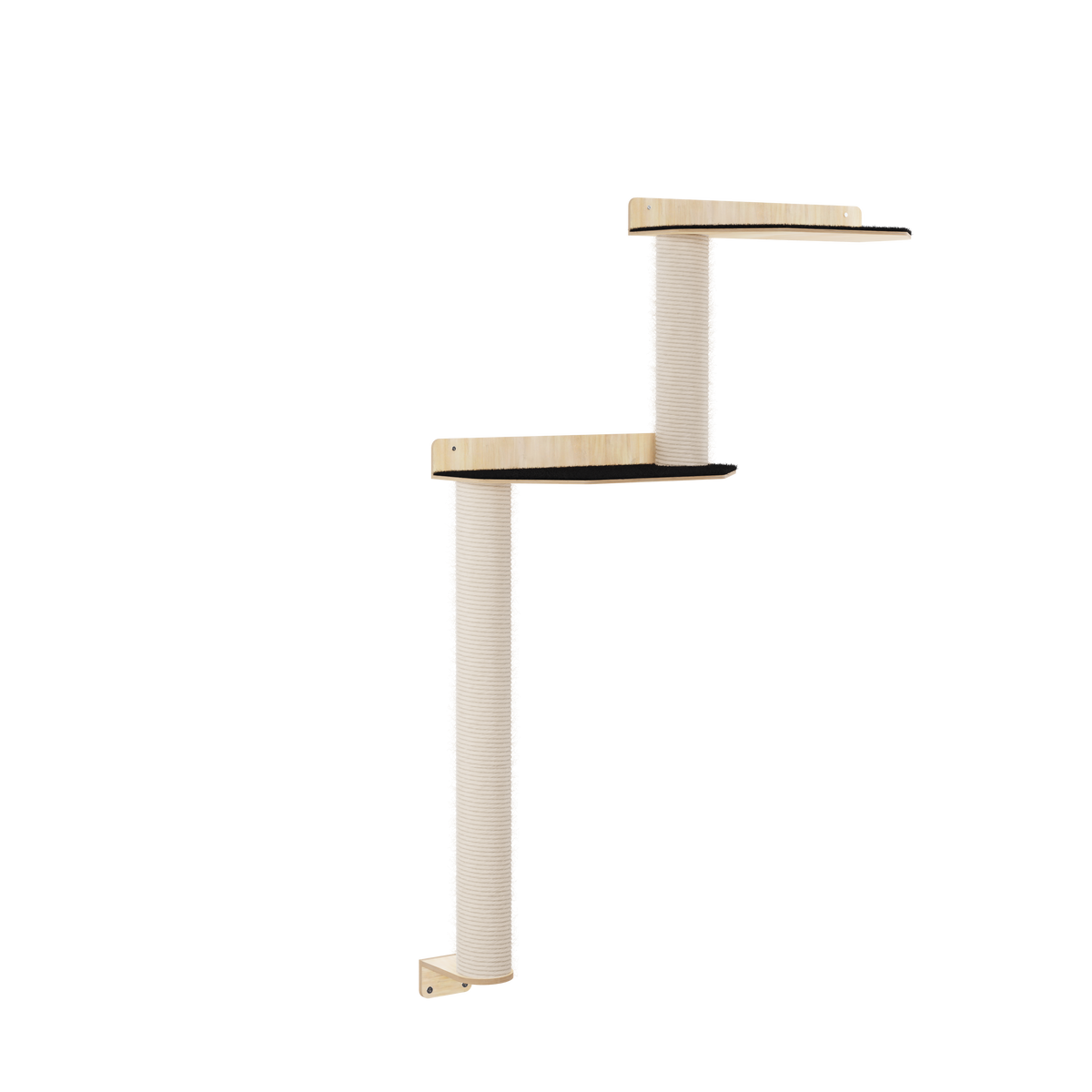 Wall Mounted Cat Scratcher Parkour-4