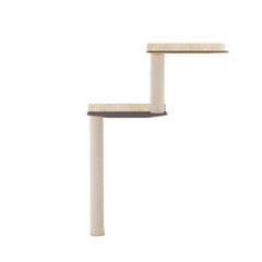 Wall Mounted Cat Scratcher Parkour-5