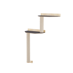 Wall Mounted Cat Scratcher Parkour-6