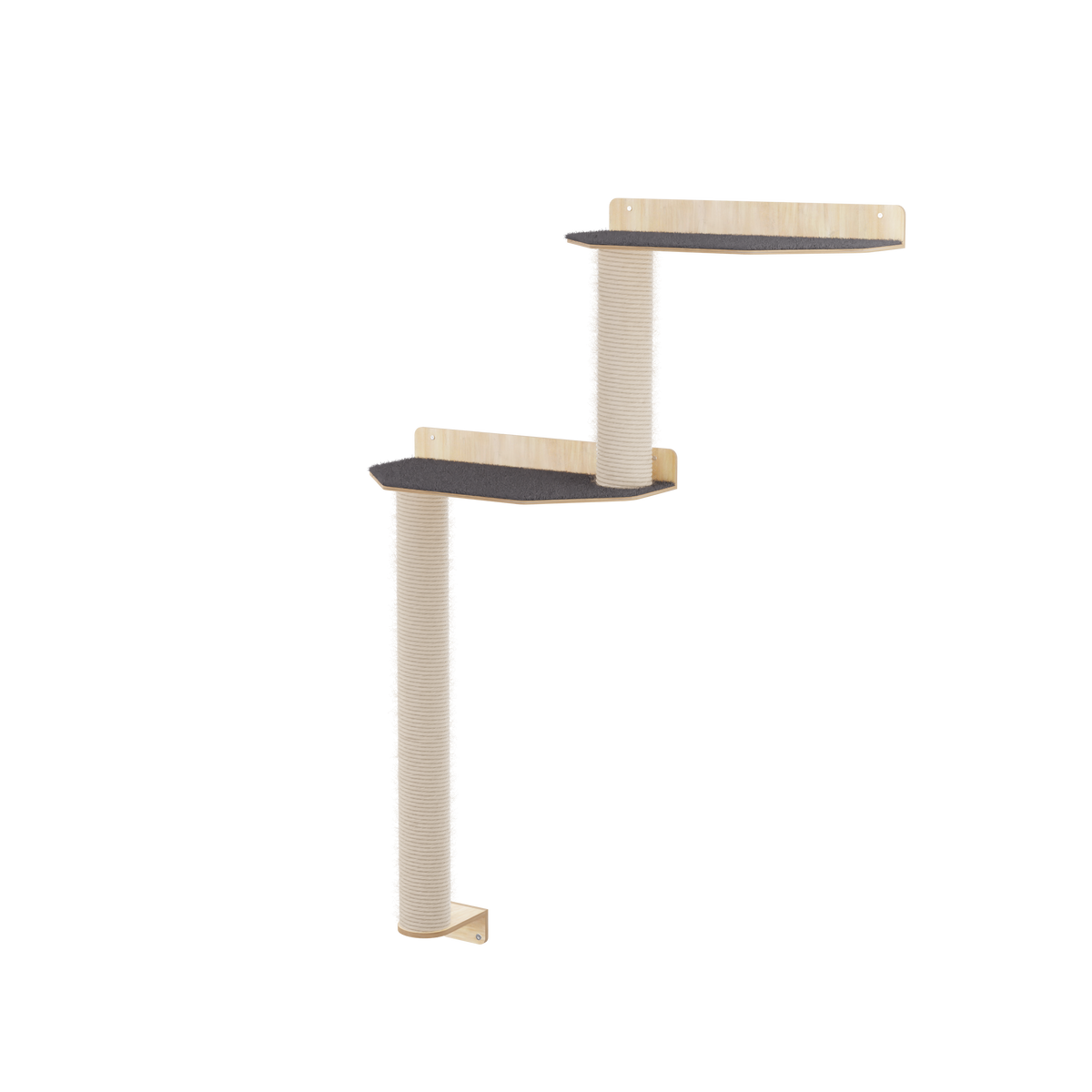 Wall Mounted Cat Scratcher Parkour-6
