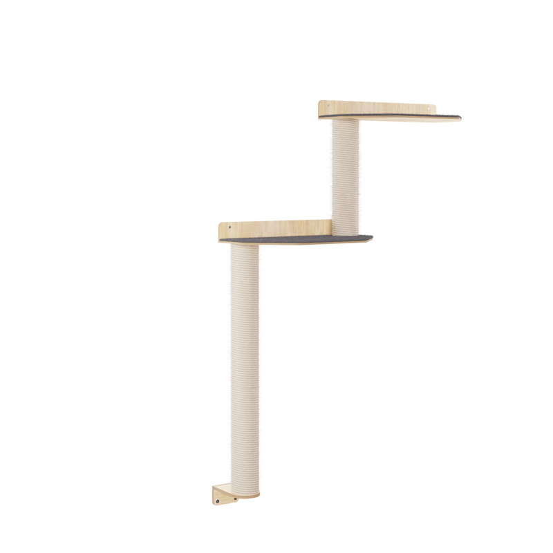 Wall Mounted Cat Scratcher Parkour-7