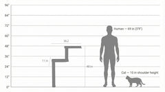 Wall Mounted Cat Scratcher Parkour-8
