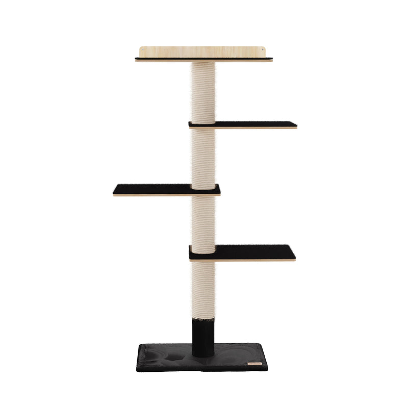 72 inches Wall Mounted Cat Tower - Perfect for small spaces-5