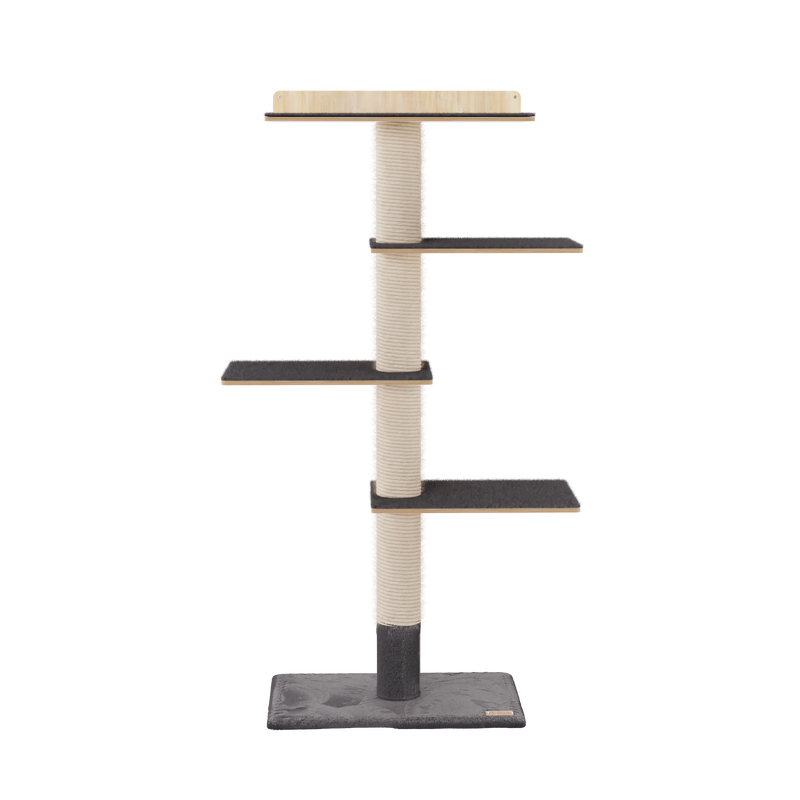 72 inches Wall Mounted Cat Tower - Perfect for small spaces-9