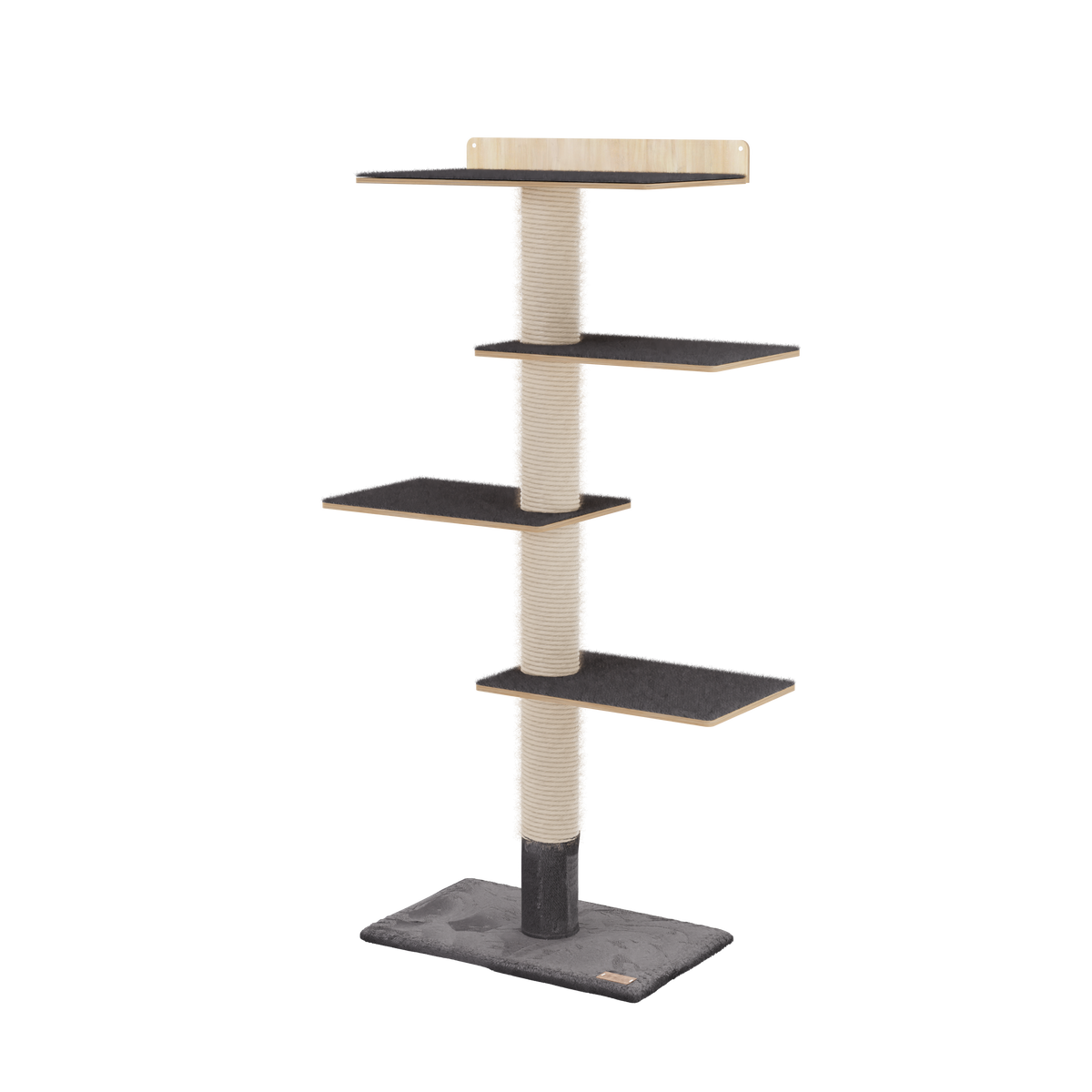 72 inches Wall Mounted Cat Tower - Perfect for small spaces-10