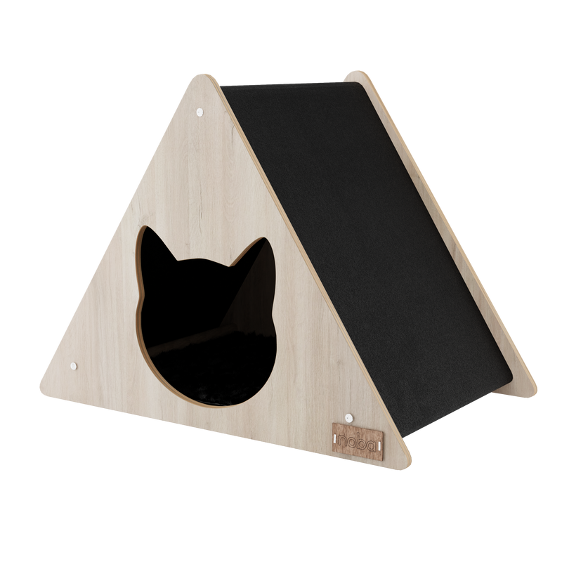 Noba Origin Scratchable Teepee Cat House-13
