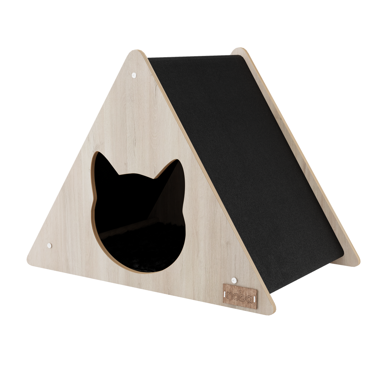 Noba Origin Scratchable Teepee Cat House-8