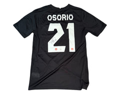 Jonathan Osorio Autographed Canada Men's National Team Nike Replica Black Jersey-1