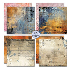3Quarter Designs Oh Texture 8x8 Paper Pack-2