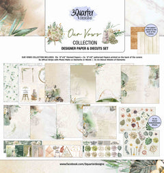 3Quarter Designs - 12" X12" Paper Pack - Our Vows-1