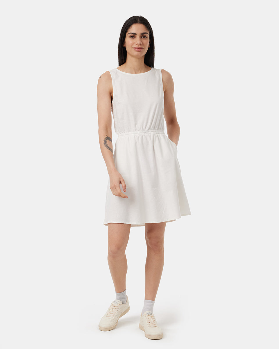 Hemp Cutout Dress-1
