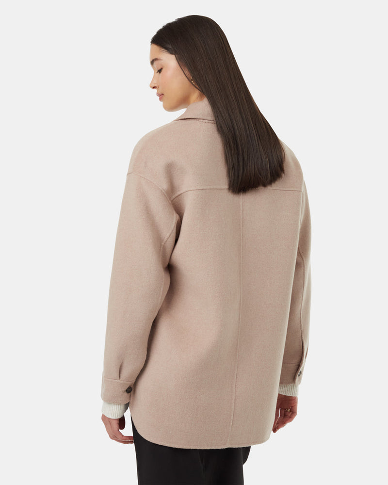 Wool Button Front Coat-3