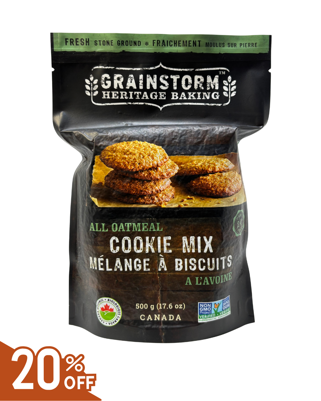 Organic All Oatmeal Cookie Mix