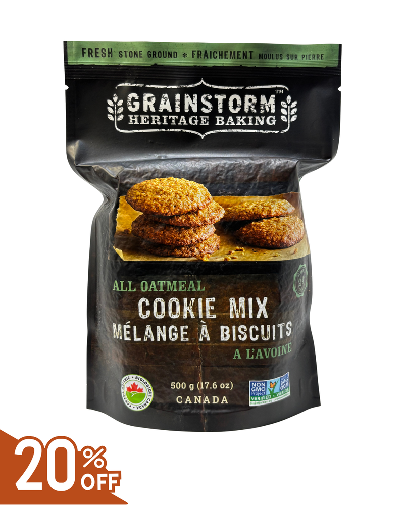 Organic All Oatmeal Cookie Mix-1