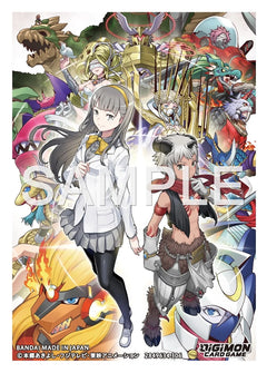 Digimon CG - Inori Misono & Aegiomon Sleeves-1
