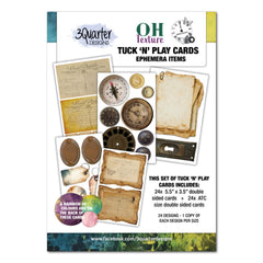3Quarter Designs Oh Texture - Tuck N Play Cards-1