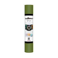 TeckWrap Matte Adhesive Vinyl - Olive | Ideal for Art Projects, Decals, and More!-1