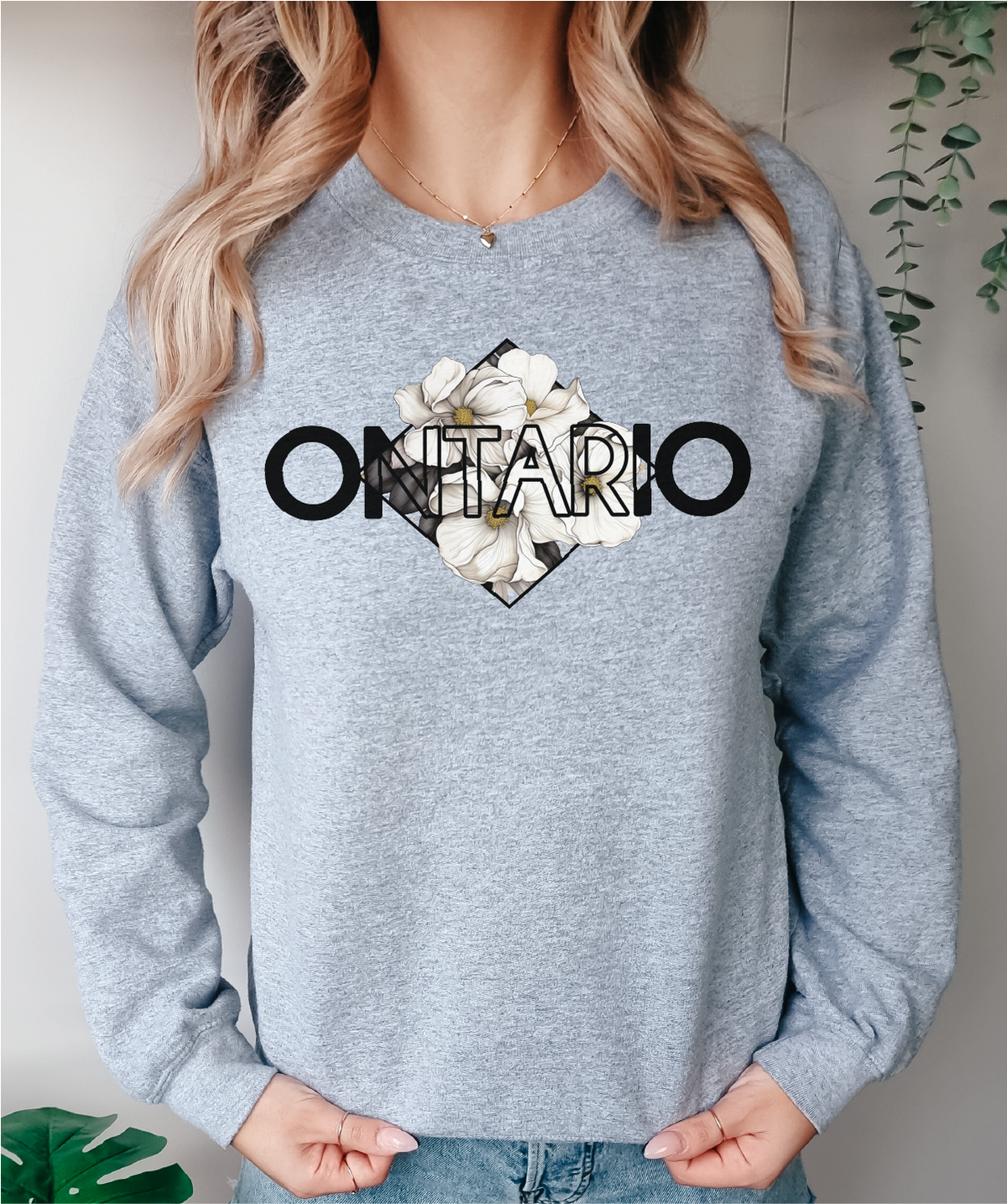 Ontario Diamond Unisex Crewneck | Ontario Apparel-2