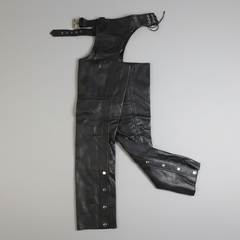 Open Road Coin Pocket Leather Chaps-1