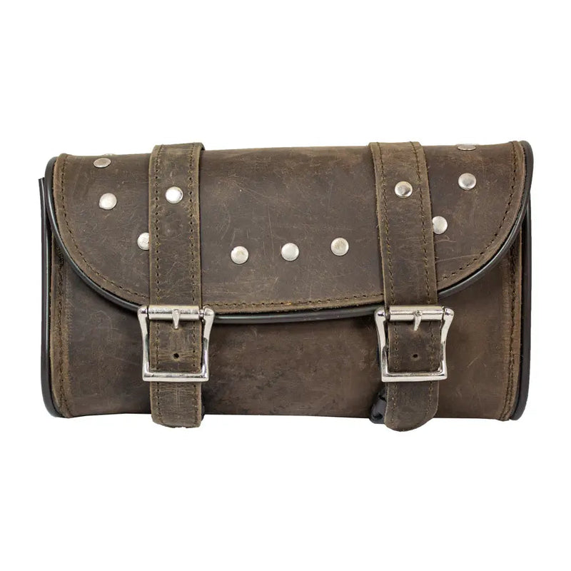 Open Road Distressed Leather Tool Bag-1