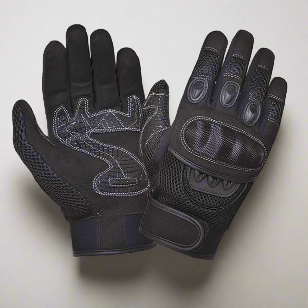 Open Road Hard Knuckle Mesh Motorcycle Gloves-1